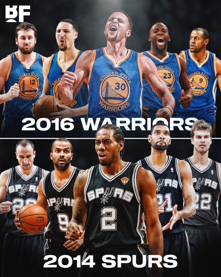 巅峰对决：2016勇士对阵2014马刺，谁将问鼎团队篮球之巅？